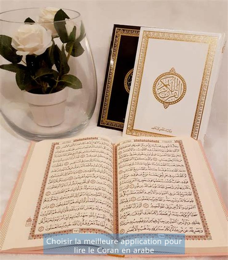Choisir la meilleure application pour lire le Coran en arabe